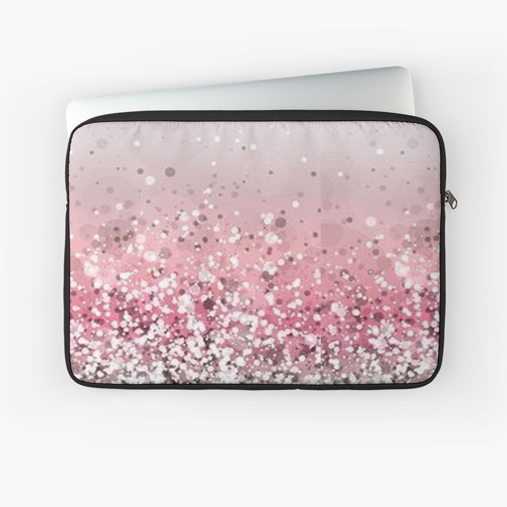 "Pink Glitter Sparkle! " Laptop Sleeve for Sale by sunnysketches