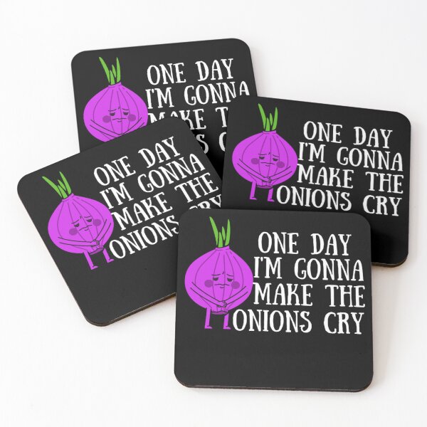 Item preview, One Day I'm Gonna Make The Onions Cry - Funny Onion Jokes designed and sold by chetan786.