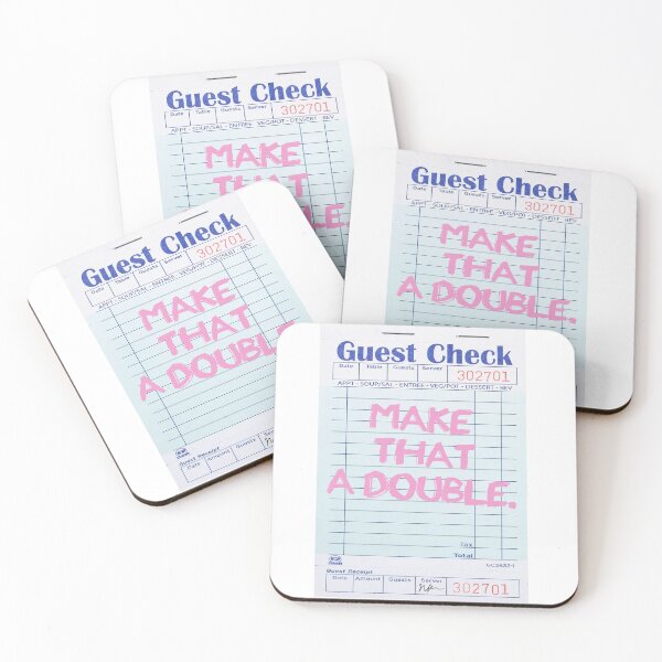 Item preview, double - GUEST CHECK @NIKKISBLING_ designed and sold by nicolekap29.
