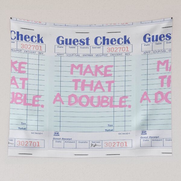 Item preview, double - GUEST CHECK @NIKKISBLING_ designed and sold by nicolekap29.
