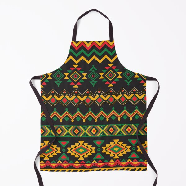 Item preview, African Pattern Design |Red Black Green | zig zag design | designed and sold by Designs By Carol Denise.