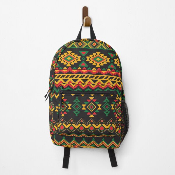 Item preview, African Pattern Design |Red Black Green | zig zag design | designed and sold by Designs By Carol Denise.