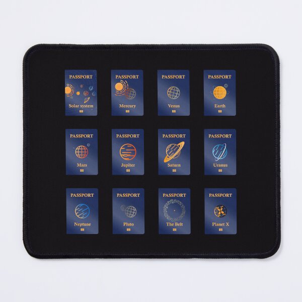 Item preview, Passports - Solar system - Blue designed and sold by jc007.