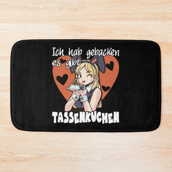 Item preview, Ich hab gebacken es gibt Tassenkuchen Anime Saying designed and sold by Merchandiser099.