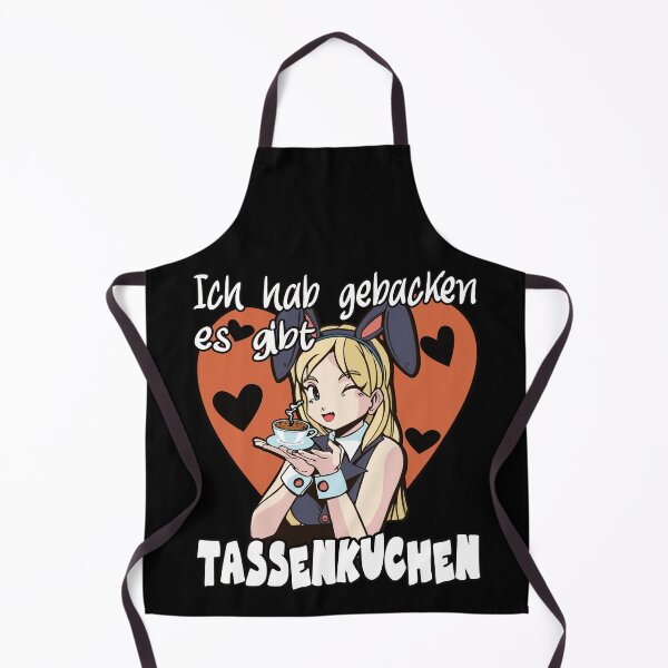 Item preview, Ich hab gebacken es gibt Tassenkuchen Anime Saying designed and sold by Merchandiser099.