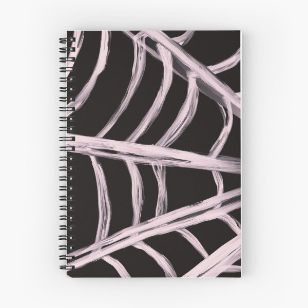 Item preview, Pastel Pink Spider Web Retro Illustration designed and sold by ZaraRoza.