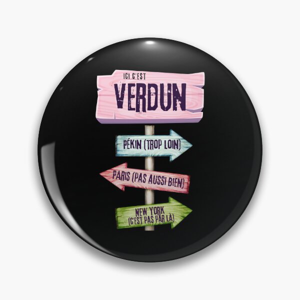 Item preview, Gift for men proud to live in Verdun designed and sold by RomualdGR.