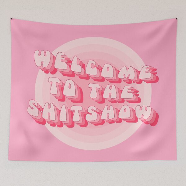 Item preview, Welcome to the Shitshow Retro Typography designed and sold by Freshfroot.