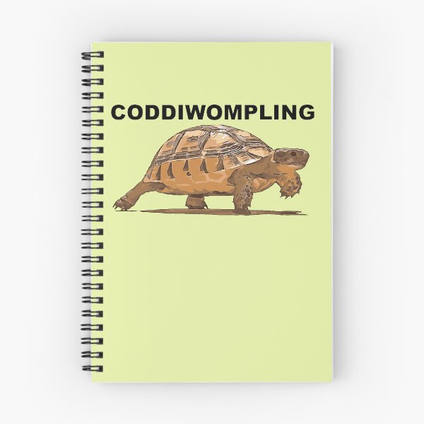 Item preview, Coddiwompling Text Above Plodding Baby Tortoise designed and sold by taiche.