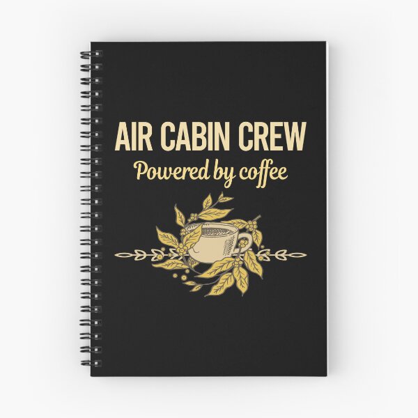 Item preview, Powered By Coffee Air Cabin Crew designed and sold by toniabrendaom.