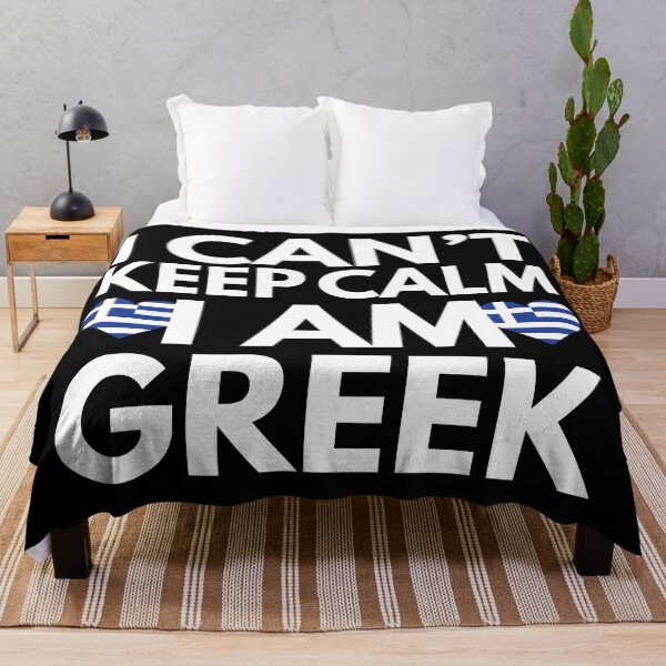 Item preview, I Cant Keep Calm, I am Greek from Greece designed and sold by HelloFromAja.