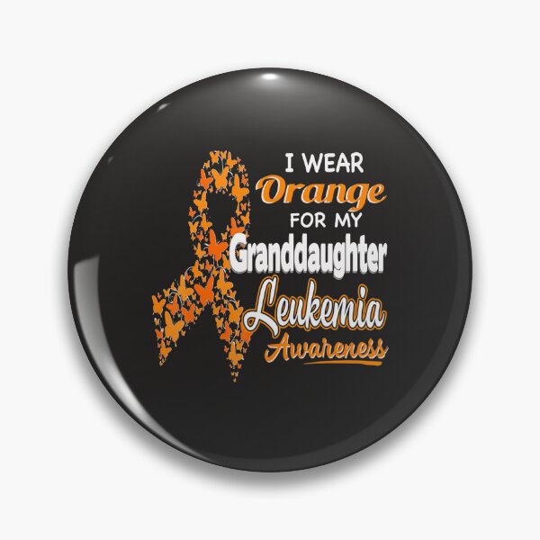 Item preview, I wear Orange for my Granddaughter  Leukemia Awareness designed and sold by Miriam Brayan.