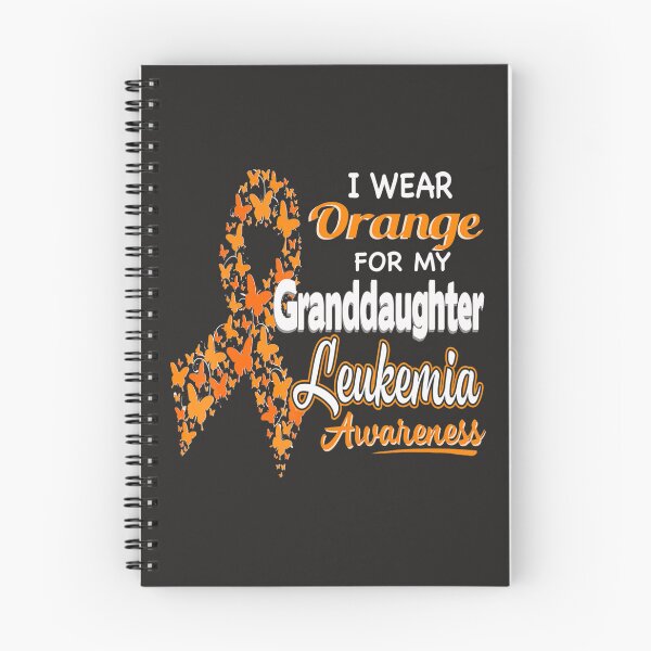Item preview, I wear Orange for my Granddaughter  Leukemia Awareness designed and sold by Miriam Brayan.