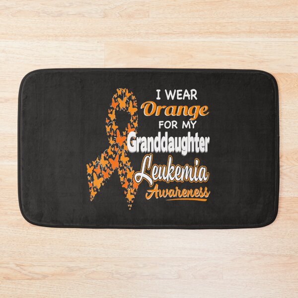 Item preview, I wear Orange for my Granddaughter  Leukemia Awareness designed and sold by Miriam Brayan.