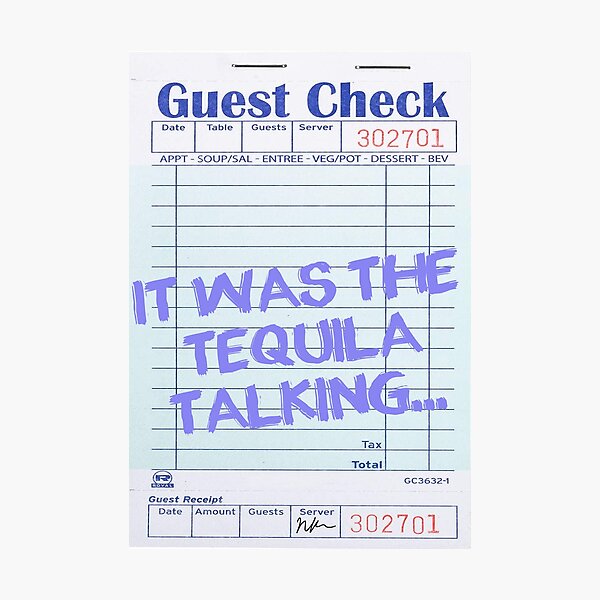 Item preview, talk to me - GUEST CHECK @NIKKISBLING_ designed and sold by nicolekap29.