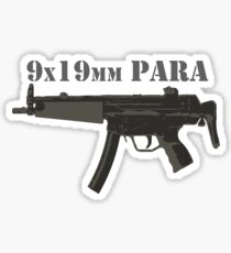 MP5 9x19mm Parabellum Sticker