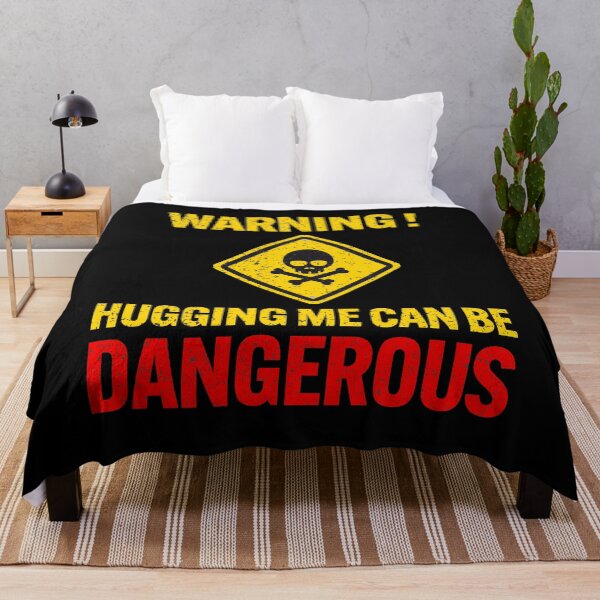 Item preview, Hugging Me Can Be Dangerous designed and sold by lunacarter.