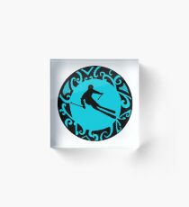 Cross Country Acrylic Block