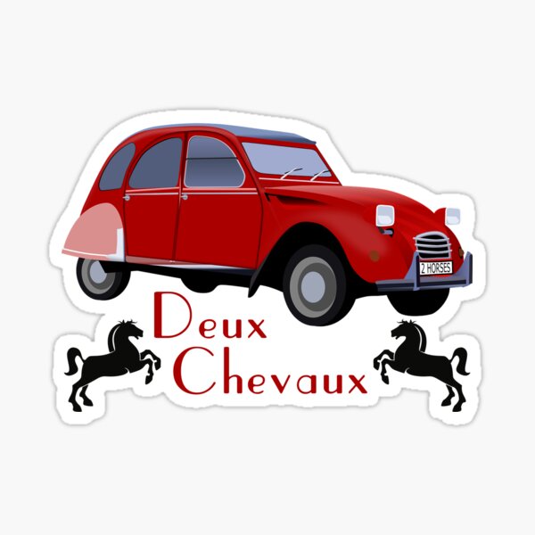 Citroën Deux Chevaux 2CV Sticker