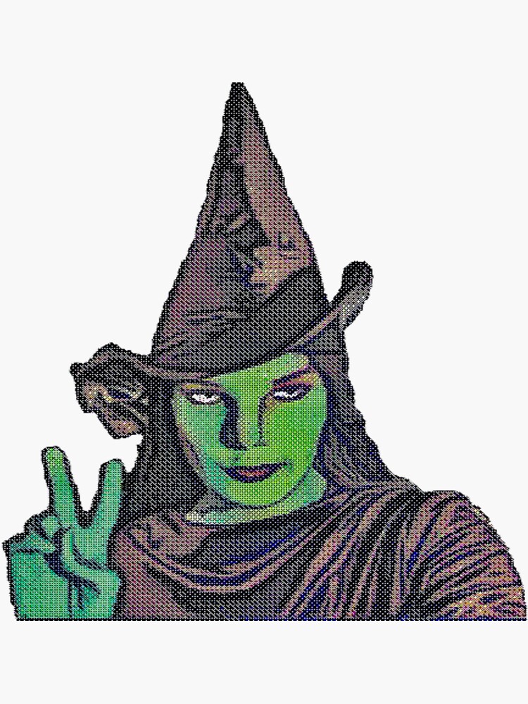 “Elphaba Orion Doherty wicked " Sticker for Sale by CrystalRuby2020