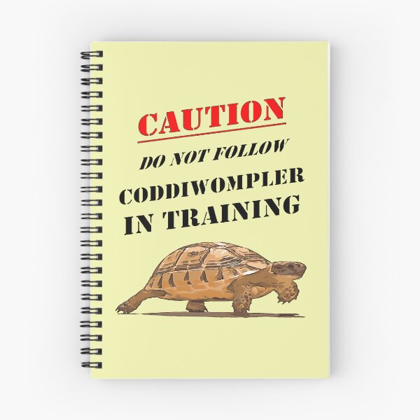 Item preview, Caution Coddiwompler In Training With Tortoise Art designed and sold by taiche.