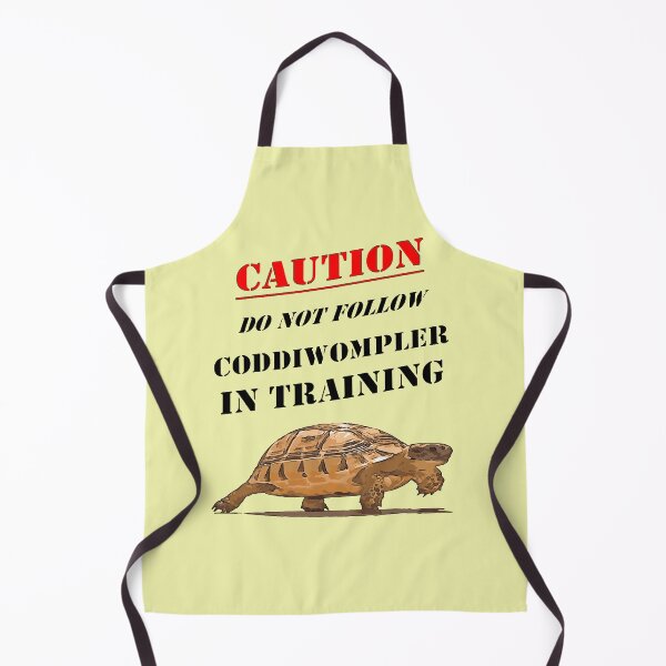 Item preview, Caution Coddiwompler In Training With Tortoise Art designed and sold by taiche.