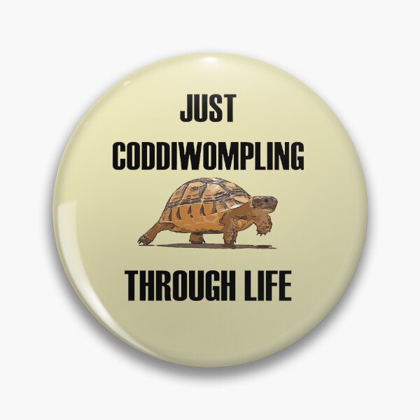 Item preview, Just Coddiwompling Through Life Tortoise  designed and sold by taiche.