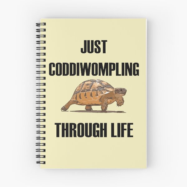 Item preview, Just Coddiwompling Through Life Tortoise designed and sold by taiche.