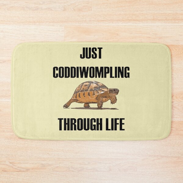 Item preview, Just Coddiwompling Through Life Tortoise  designed and sold by taiche.