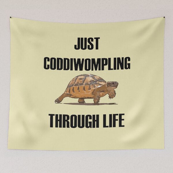 Item preview, Just Coddiwompling Through Life Tortoise  designed and sold by taiche.