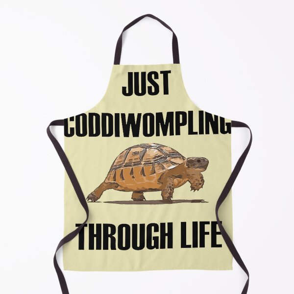 Item preview, Just Coddiwompling Through Life Tortoise designed and sold by taiche.