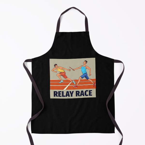 Item preview, Relay race run athlete track and field running designed and sold by CuteDesigns1.