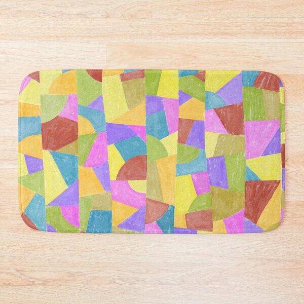 Item preview, Mosaic multicolor geometric pattern designed and sold by pattypattern.