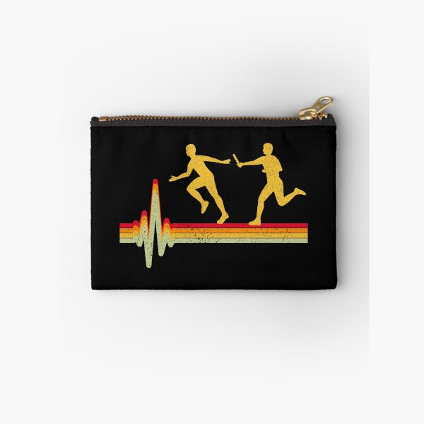 Item preview, Relay race run athlete track & field heartbeat designed and sold by CuteDesigns1.