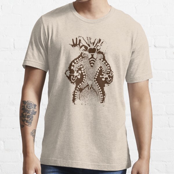 Prehistoric Bee Man Mushroom God Essential T-Shirt