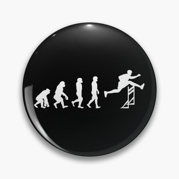 Item preview, Hurdles Hurdling Hurdler Running Runner Evolution designed and sold by CuteDesigns1.
