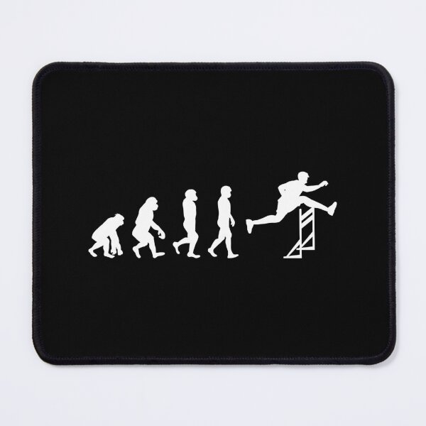 Item preview, Hurdles Hurdling Hurdler Running Runner Evolution designed and sold by CuteDesigns1.