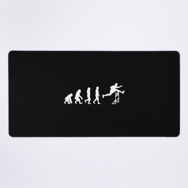Item preview, Hurdles Hurdling Hurdler Running Runner Evolution designed and sold by CuteDesigns1.