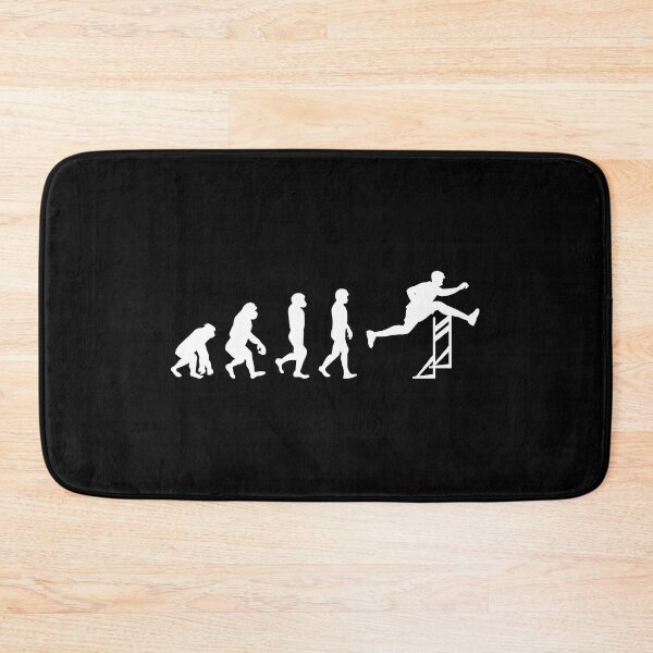 Item preview, Hurdles Hurdling Hurdler Running Runner Evolution designed and sold by CuteDesigns1.