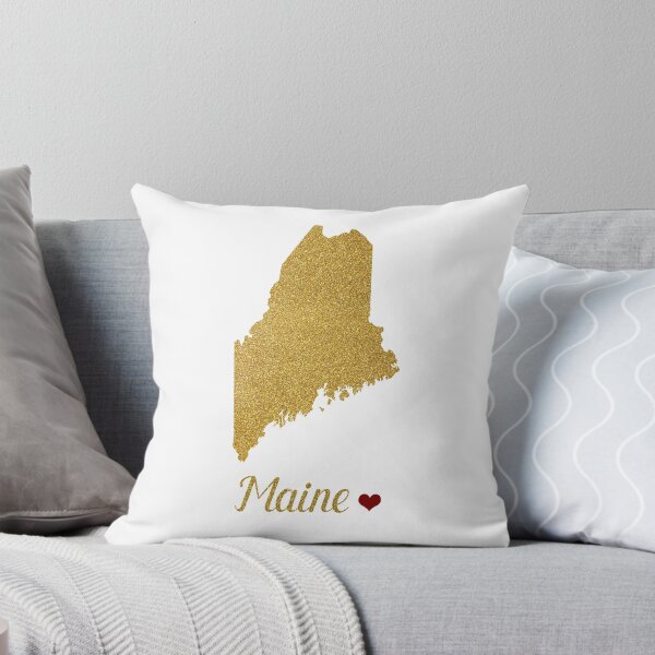 Item preview, Maine state map designed and sold by AnnaGo.