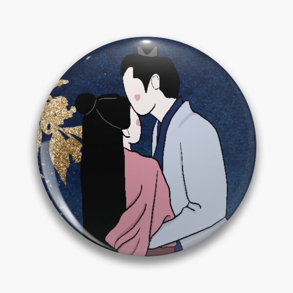 Item preview, Forehead kissing Love Like Galaxy illustration designed and sold by LaartStudio.