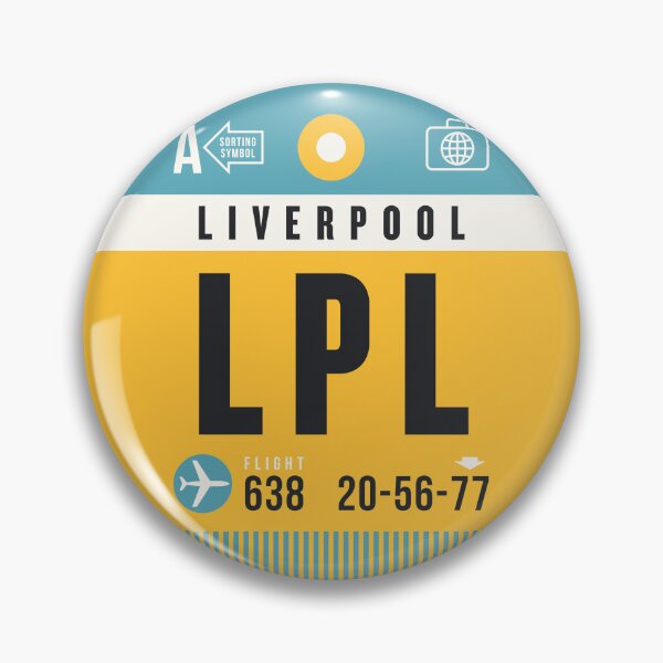 Item preview, Luggage Tag A - LPL Liverpool England UK designed and sold by VoodooCircus.