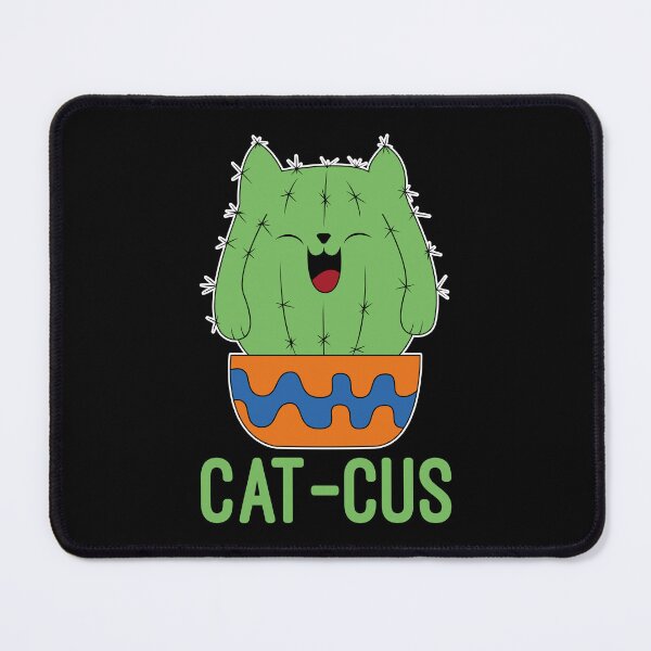 Item preview, Cactus Cat Pun designed and sold by designandclouds.
