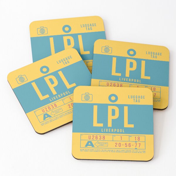 Item preview, Luggage Tag B - LPL Liverpool England UK designed and sold by VoodooCircus.