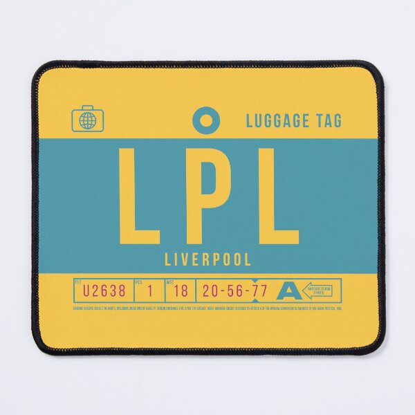 Item preview, Luggage Tag B - LPL Liverpool England UK designed and sold by VoodooCircus.