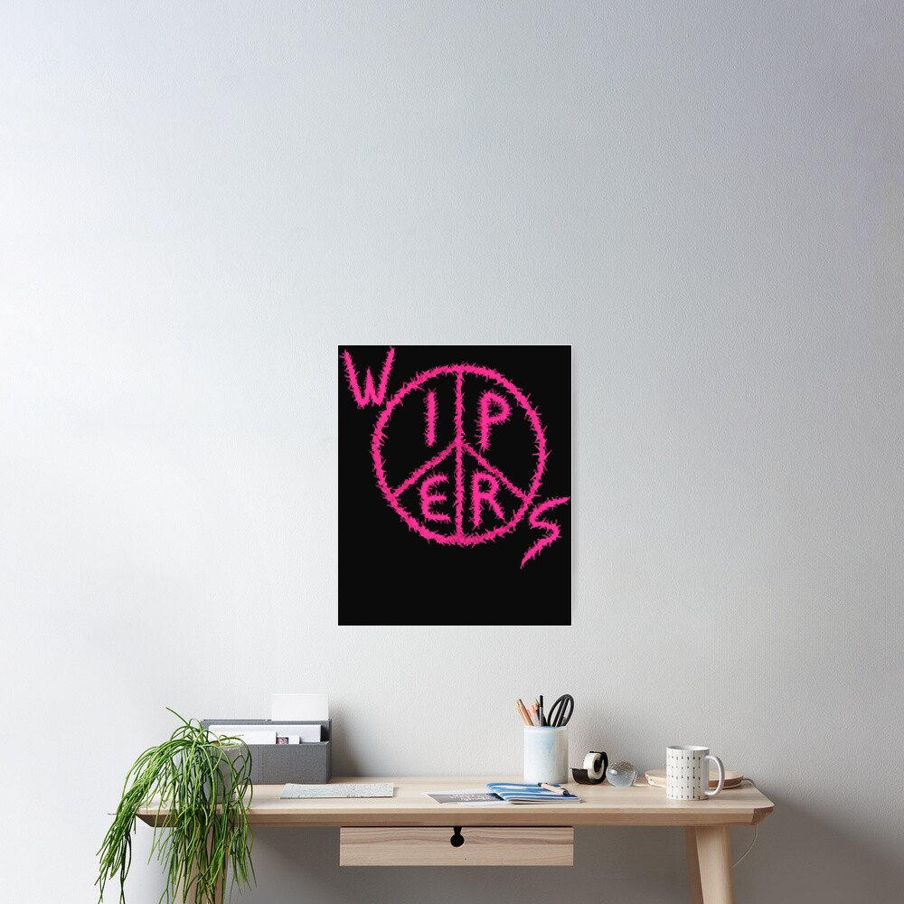 "Wipers Band Logo" Poster for Sale by JordanClarkkk Redbubble