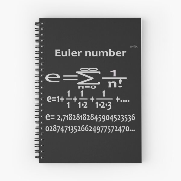 Item preview, The Euler number designed and sold by wowitsmytshirt.