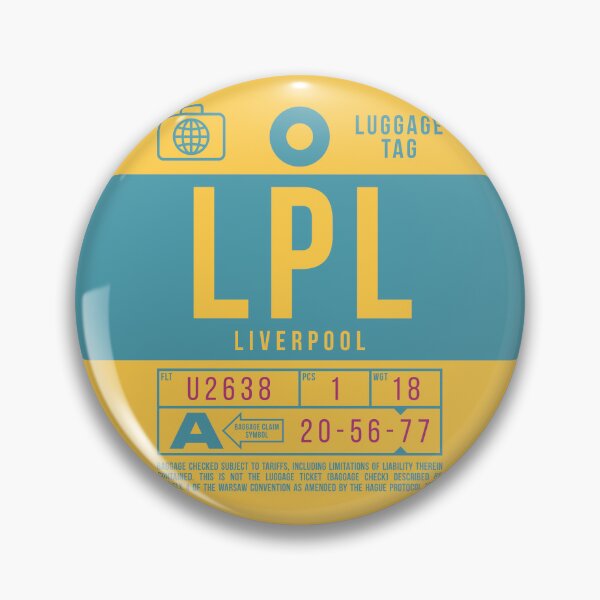 Item preview, Luggage Tag B - LPL Liverpool England UK designed and sold by VoodooCircus.