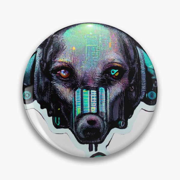 Item preview, Cute Cyberpunk Pup V4 designed and sold by thelofidragon.
