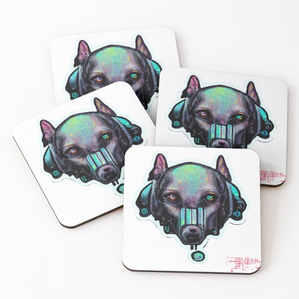 Item preview, Cute Cyberpunk Pup V4 designed and sold by thelofidragon.